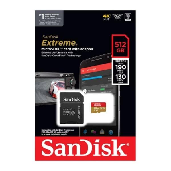 SanDisk memorijska kartica 512GB SDSQXAV-512GB-GN6MA 2