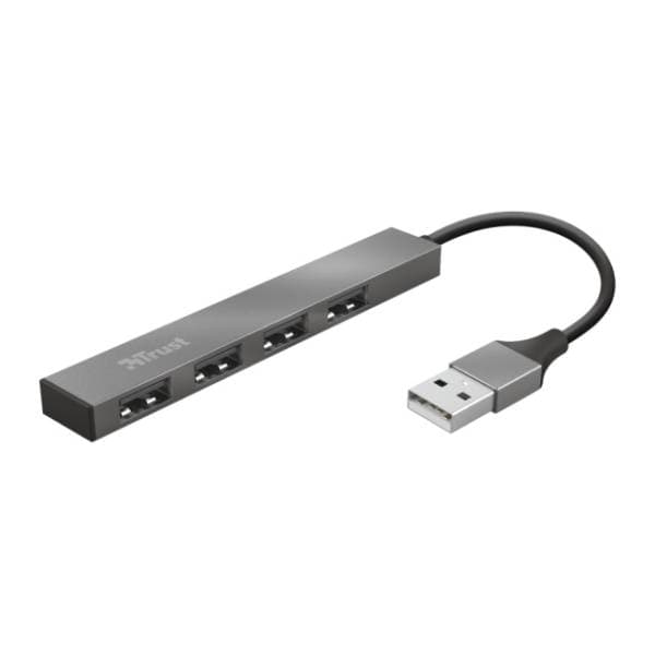 TRUST USB Hub HALYX 4-in-1 0