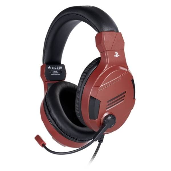 NACON slušalice Bigben PS4 V3 crvene 0