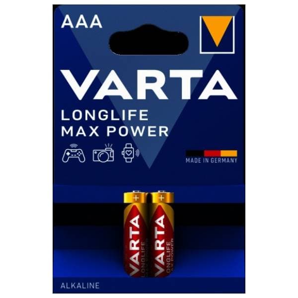 VARTA alkalne baterije AAA LR03 2kom 0