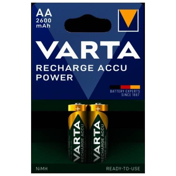 VARTA punjiva baterija AA HR6 2kom 0