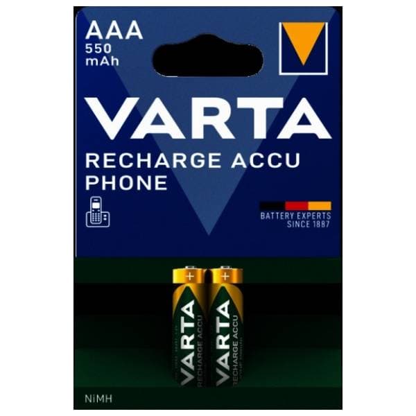 VARTA punjive baterije ACCU PHONE AAA HR03 2kom 0