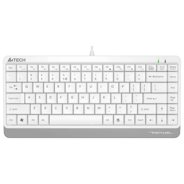 A4 TECH tastatura FK11 Fstyler bela 0