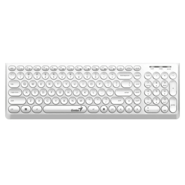 GENIUS tastatura SlimStar Q200 SR(YU) bela 0