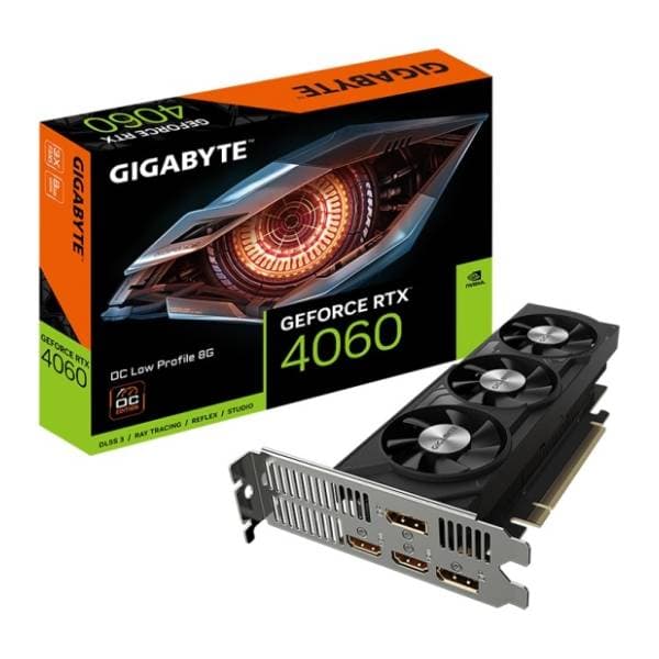 GIGABYTE nVidia GeForce RTX 4060 OC Low Profile 8GB GDDR6 128-bit grafička kartica 0