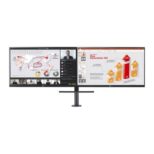 LG monitor Ergo Dual 27QP88DP-BS 0