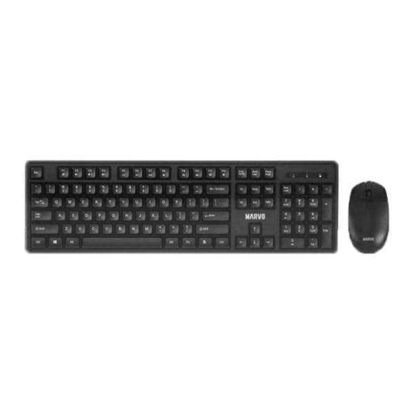 MARVO set bežični miš i tastatura WS005 crni 0