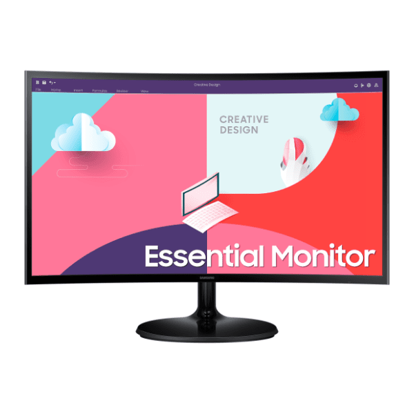 SAMSUNG zakrivljeni monitor LS24C364EAUXEN 0