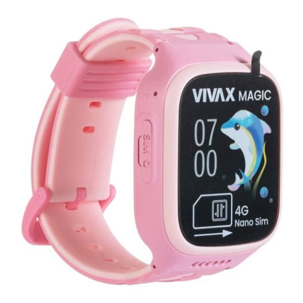 VIVAX Kids 4G Magic pink pametni sat 2