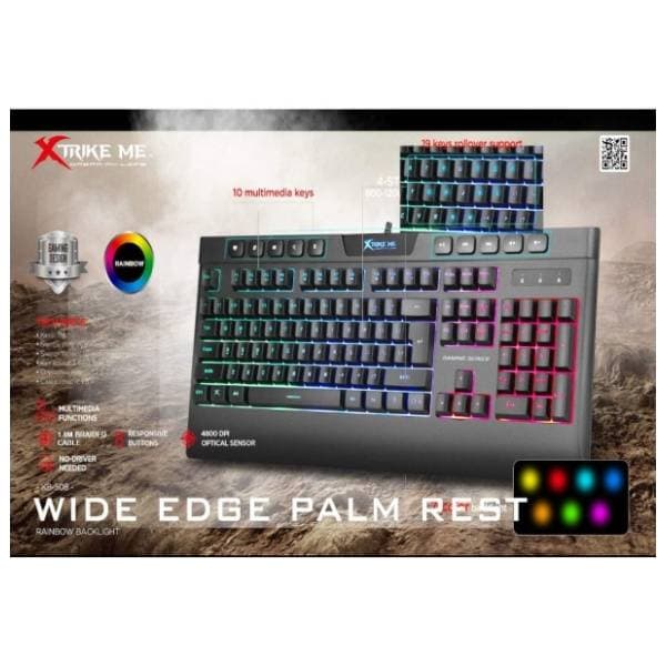 XTRIKE tastatura KB-508 4