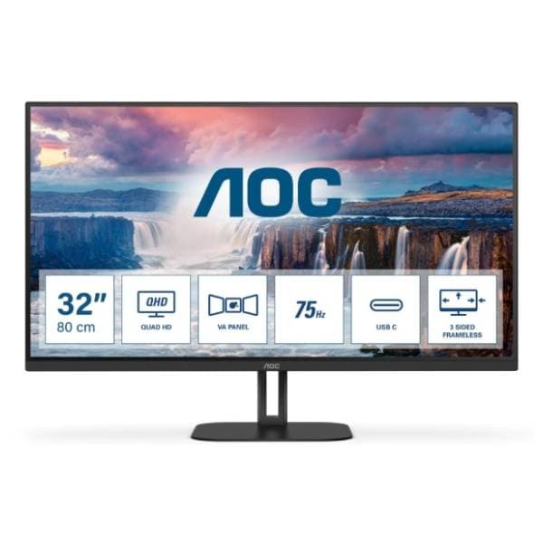 AOC monitor Q32V5CE/BK 0