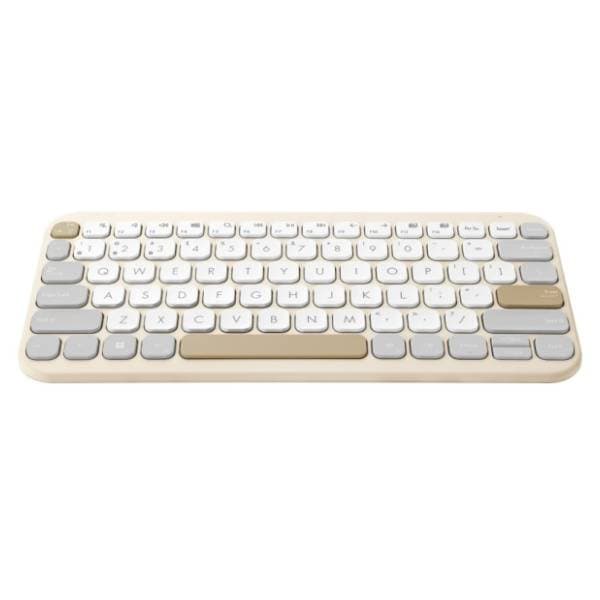 ASUS bežična tastatura KW100 Marshmallow bež 4