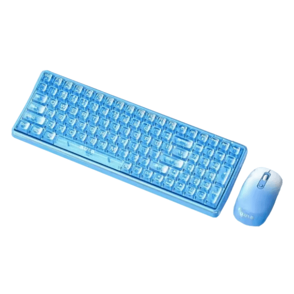 AULA set bežični miš i tastatura AC210 combo Blue 0
