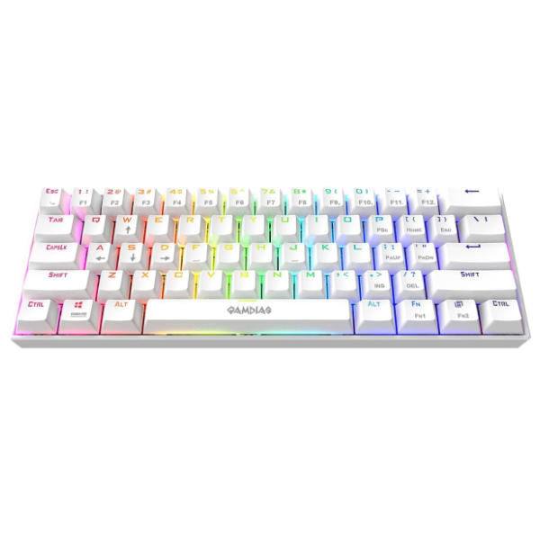 GAMDIAS tastatura Hermes E3 RGB bela 2