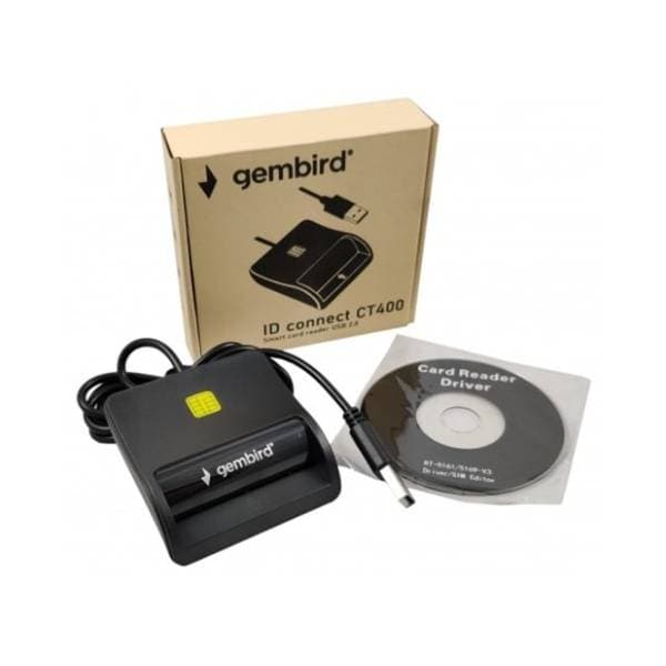GEMBIRD CRDR-CT400 smart čitač kartica 2