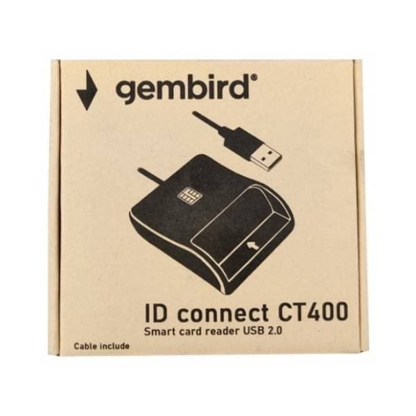 GEMBIRD CRDR-CT400 smart čitač kartica 3