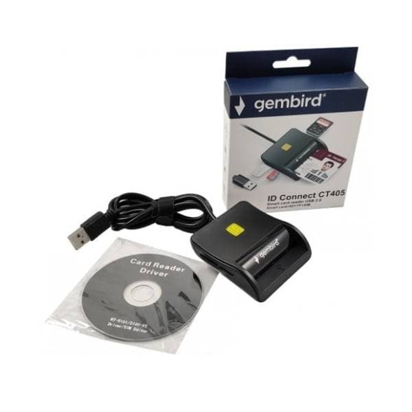 GEMBIRD CRDR-CT405 smart čitač kartica 0