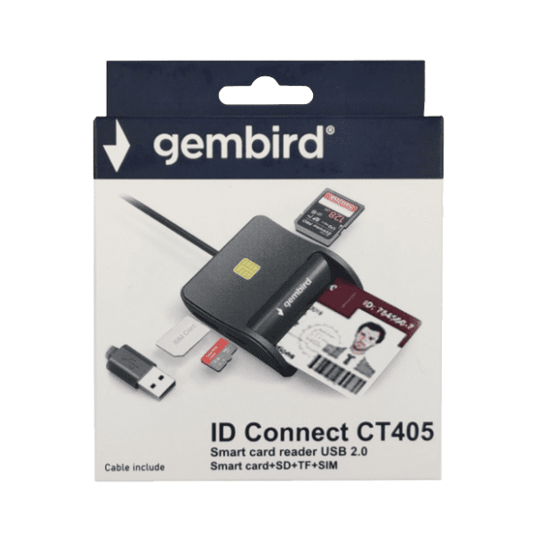 GEMBIRD CRDR-CT405 smart čitač kartica 2