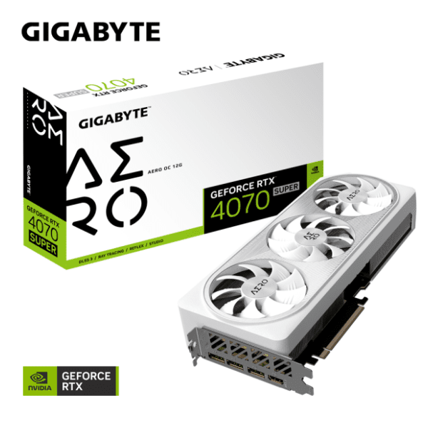 GIGABYTE nVidia GeForce RTX 4070 SUPER AERO OC 12GB GDDR6X 192-bit grafička kartica 8