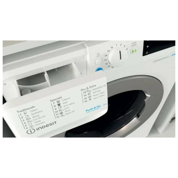 INDESIT mašina za pranje i sušenje veša BDE 107624 8WS EE 7