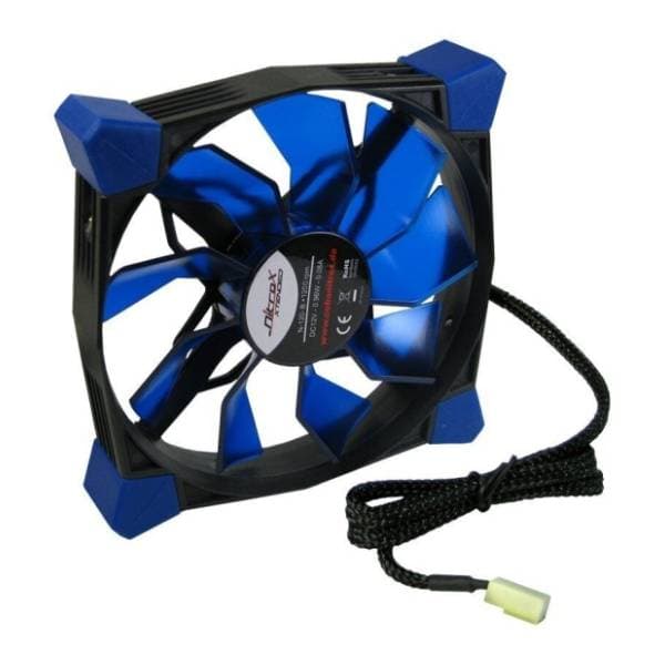 Inter-Tech N-120-B plavi ventilator za PC 0