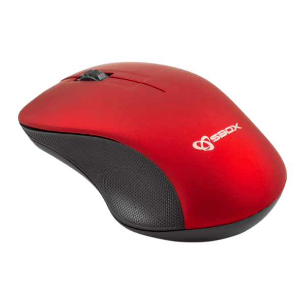 S BOX bežični miš M-958 crveni 1