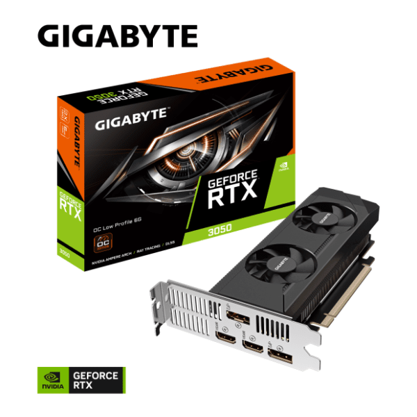 GIGABYTE nVidia GeForce RTX 3050 OC Low Profile 6GB GDDR6 96-bit grafička kartica 7