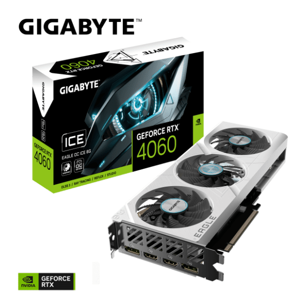 GIGABYTE nVidia GeForce RTX 4060 EAGLE OC ICE 8GB GDDR6 128-bit grafička kartica 9