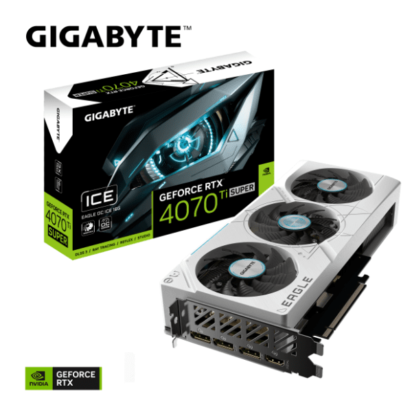 GIGABYTE nVidia GeForce RTX 4070 Ti SUPER EAGLE OC ICE 16GB GDDR6X 256-bit grafička kartica 9