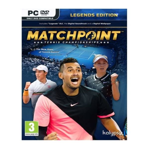 PC Matchpoint: Tennis Championships - Legends Edition 0