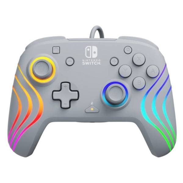 PDP Nintendo Switch gamepad Afterglow Wave Grey 0