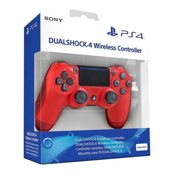 SONY PLAYSTATION gamepad Dualshock 4 V2 Magma Red 5