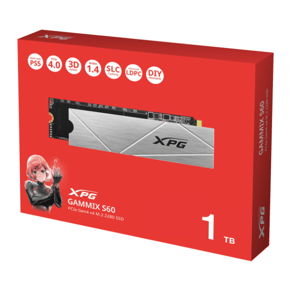 A-DATA SSD 1TB XPG AGAMMIXS60-1T-CS 5