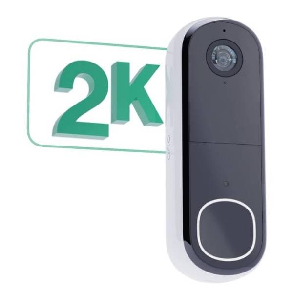 ARLO kamera za video nadzor AVD4001-100EUS Essential (Gen. 2) Video Doorbell 2K Wireless 1