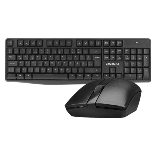 EVEREST set bežični miš i tastatura KM-7500 0