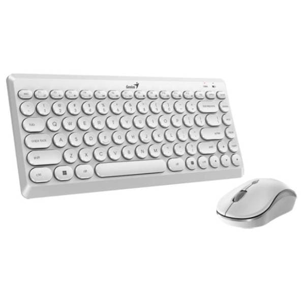 GENIUS set bežični miš i tastatura LuxMate Q8000 beli SR(YU) 2