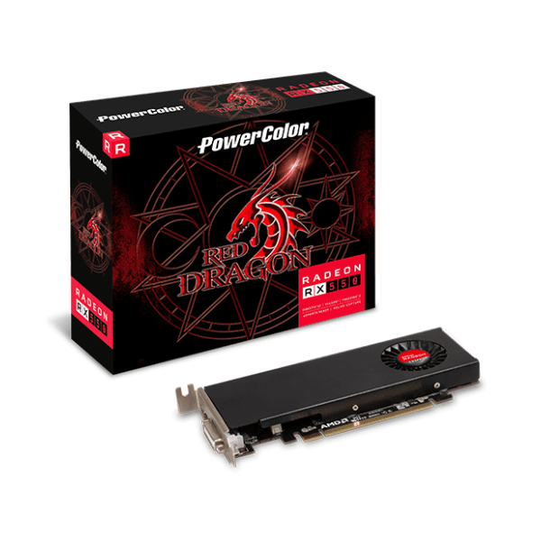 PowerColor AMD Radeon RX 550 Red Dragon Low Profile 2GB GDDR5 64-bit grafička kartica 0