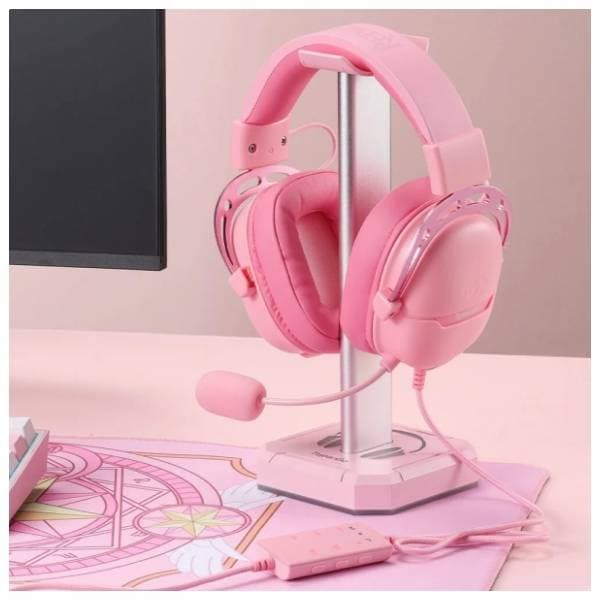 REDRAGON slušalice Aurora Pink 1