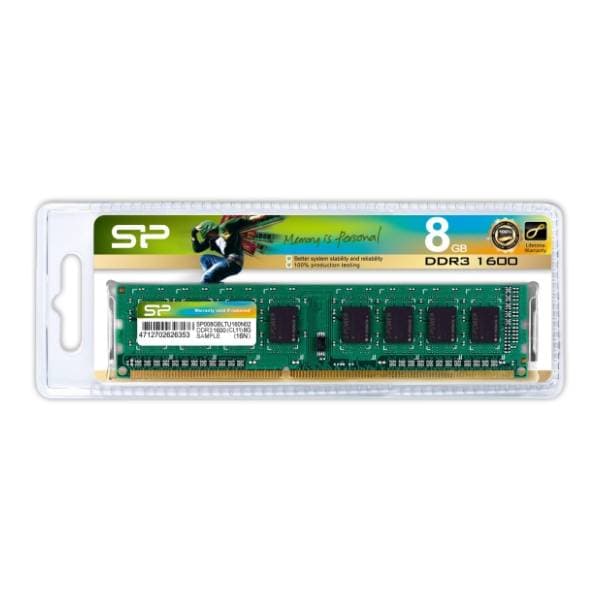 SILICON POWER 8GB DDR3 1600MHz SP008GBLTU160N02 1