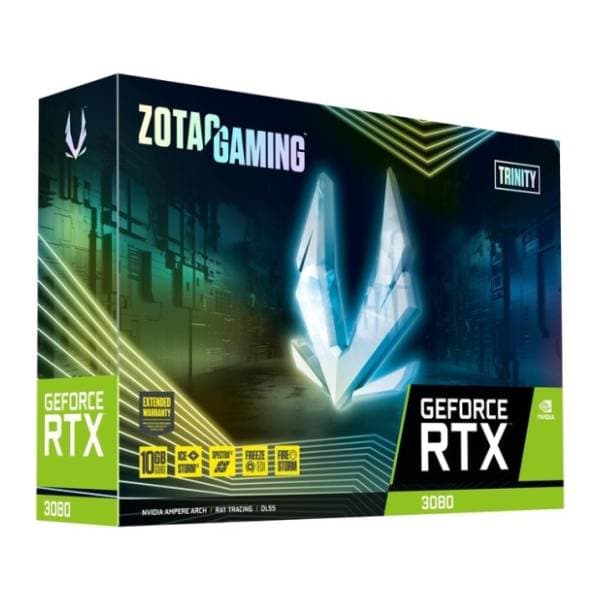ZOTAC nVidia GeForce RTX 3080 GAMING Trinity LHR 10GB GDDR6X 320-bit grafička kartica 6
