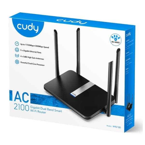 CUDY WR2100 AC2100 WiFi ruter 2