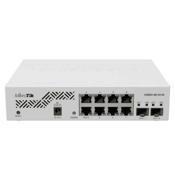 MIKROTIK CSS610-8G-2S+IN switch 0
