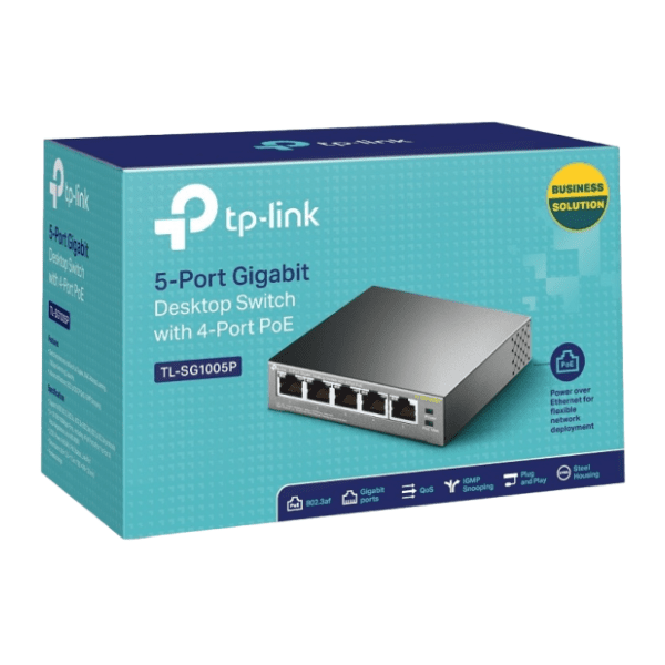 TP-LINK TL-SG1005P switch 4