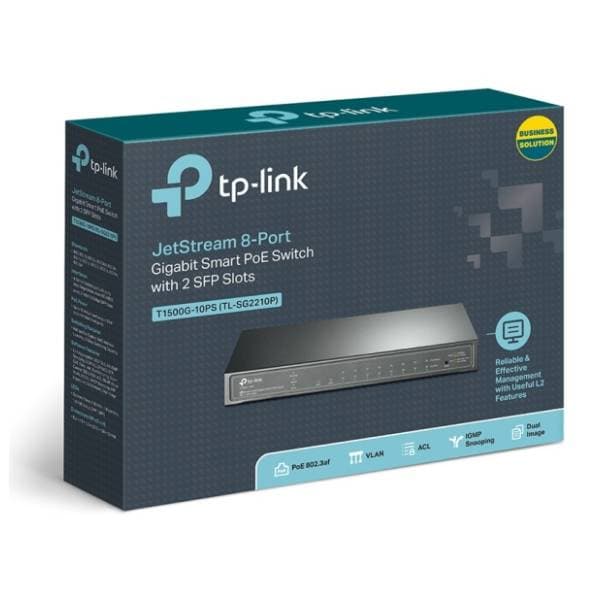 TP-LINK TL-SG2210P T1500G-10PS switch 3