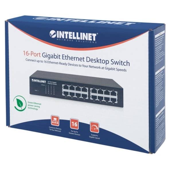 INTELLINET 16-Port 561068 switch 5