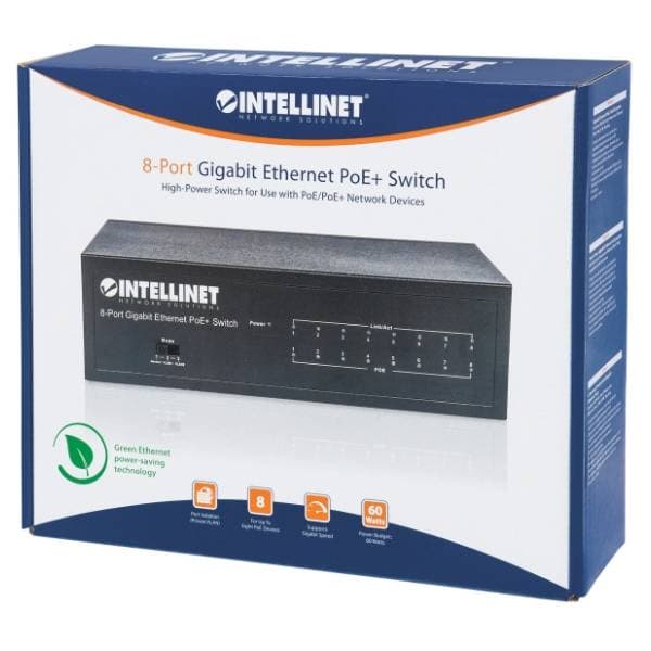 INTELLINET 8-Port 561204 switch 7
