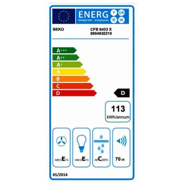 BEKO aspirator CFB 6433 X 1