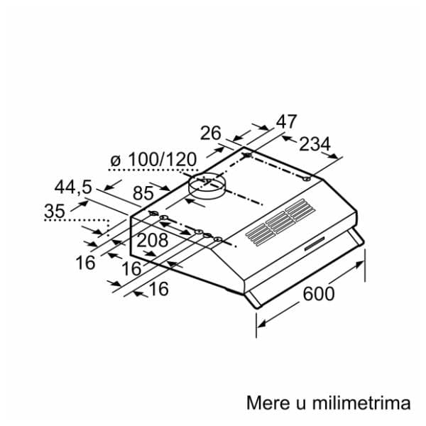 BOSCH aspirator DUL62FA21 5