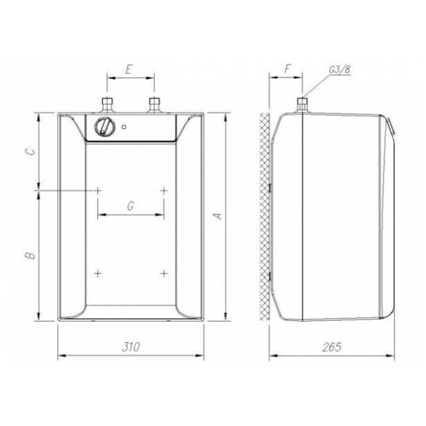 GORENJE bojler TEG10U 1