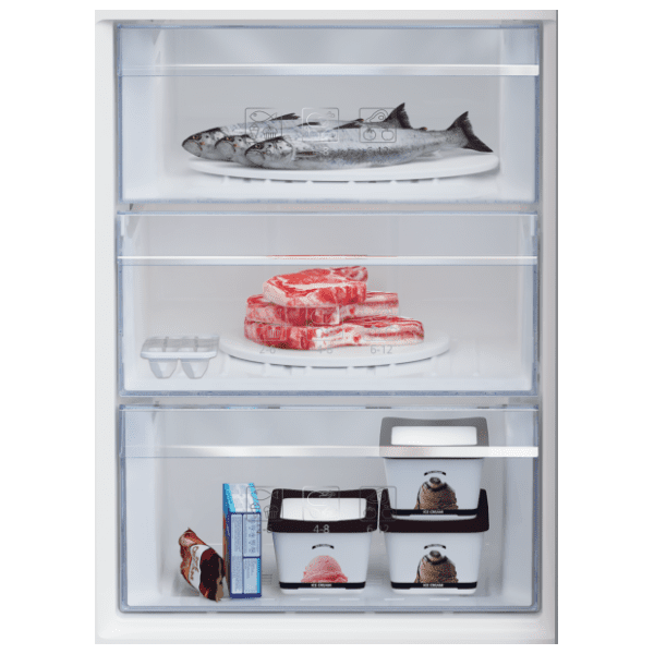 BEKO kombinovani frižider RCSA406K40XBN 4